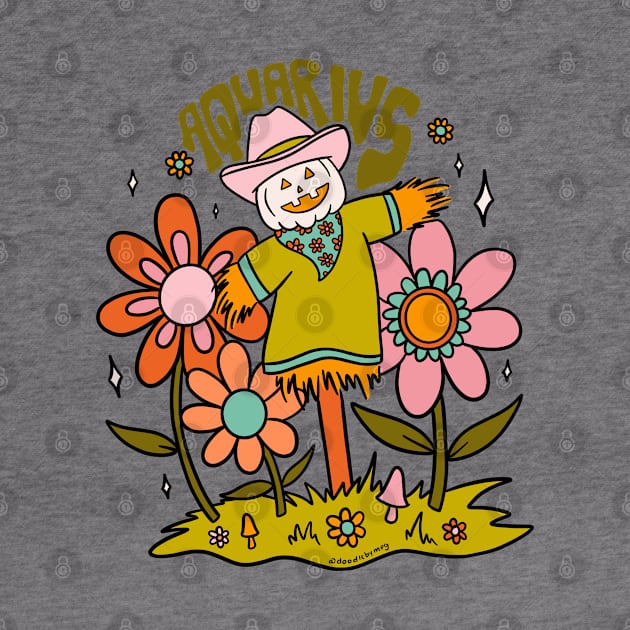 Aquarius Scarecrow by Doodle by Meg